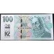 100 Korun 2018 s přítiskem ČNB 2019 výroční, vydaná ke vzniku československé měny UNC serie M17